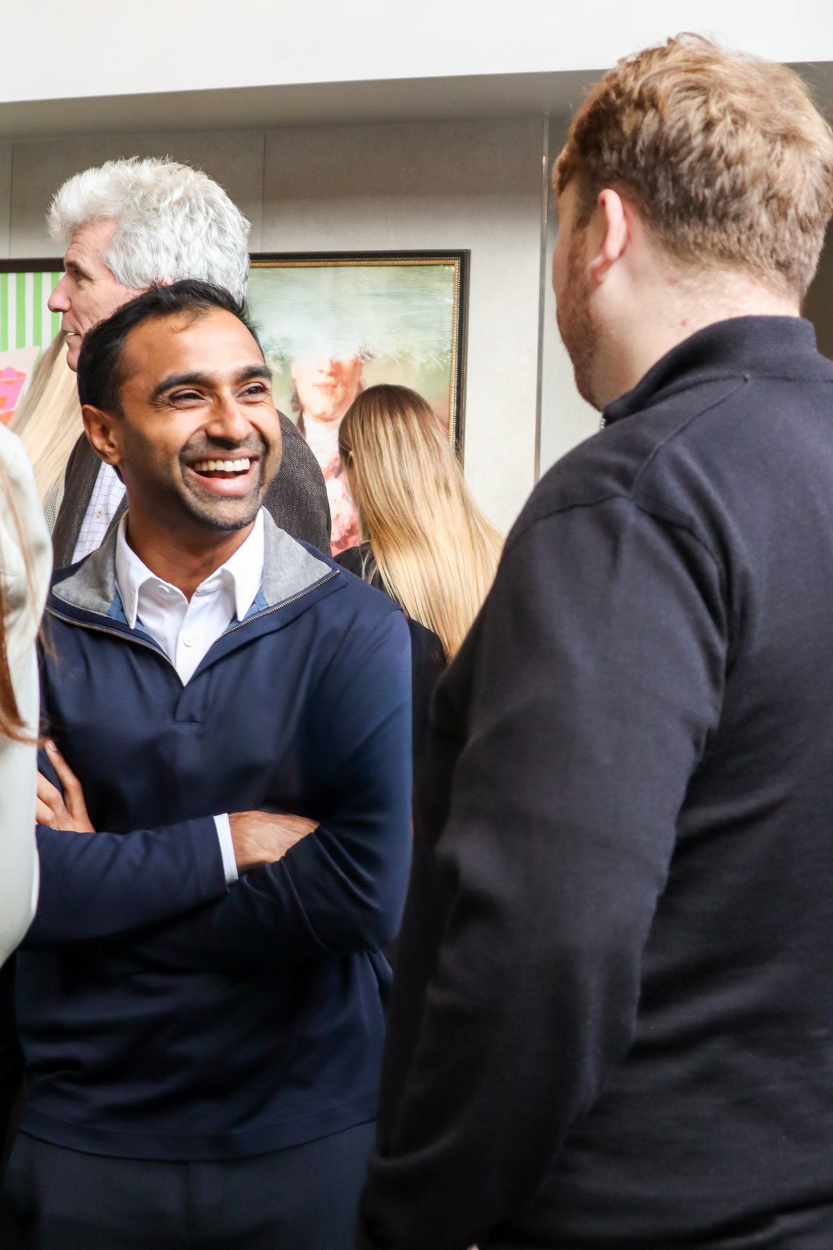 A guest at Views & Ventures